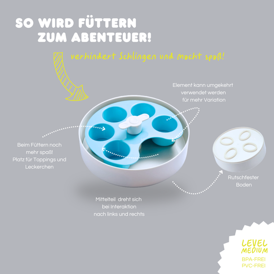 SPIN interaktiver Futternapf 'Palette'