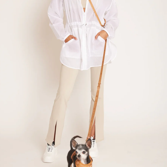 Leine Handsfree 'Mini GO!' - Camel