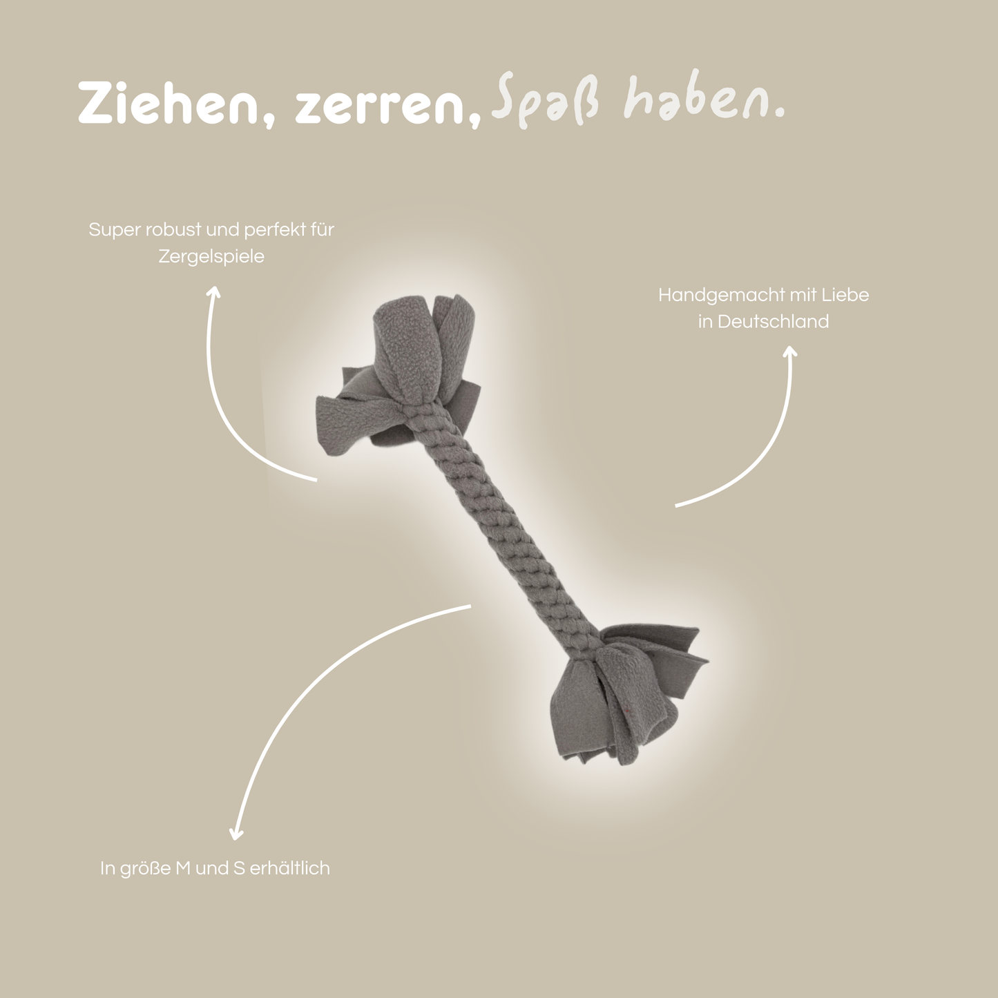 Zergel in Mint, Creme & Kiwigrün (Größe S)