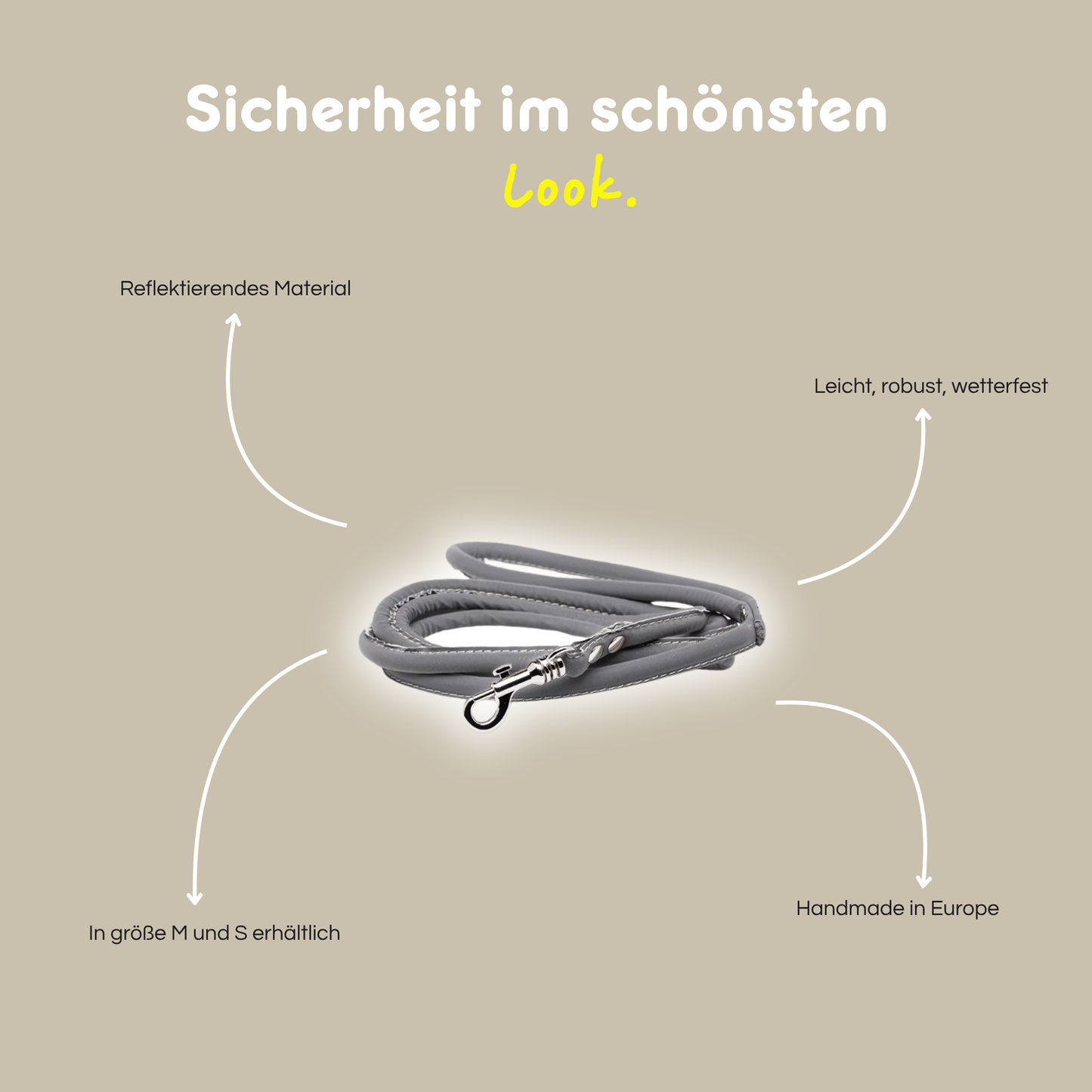 Leine 'Reflekt' (M)