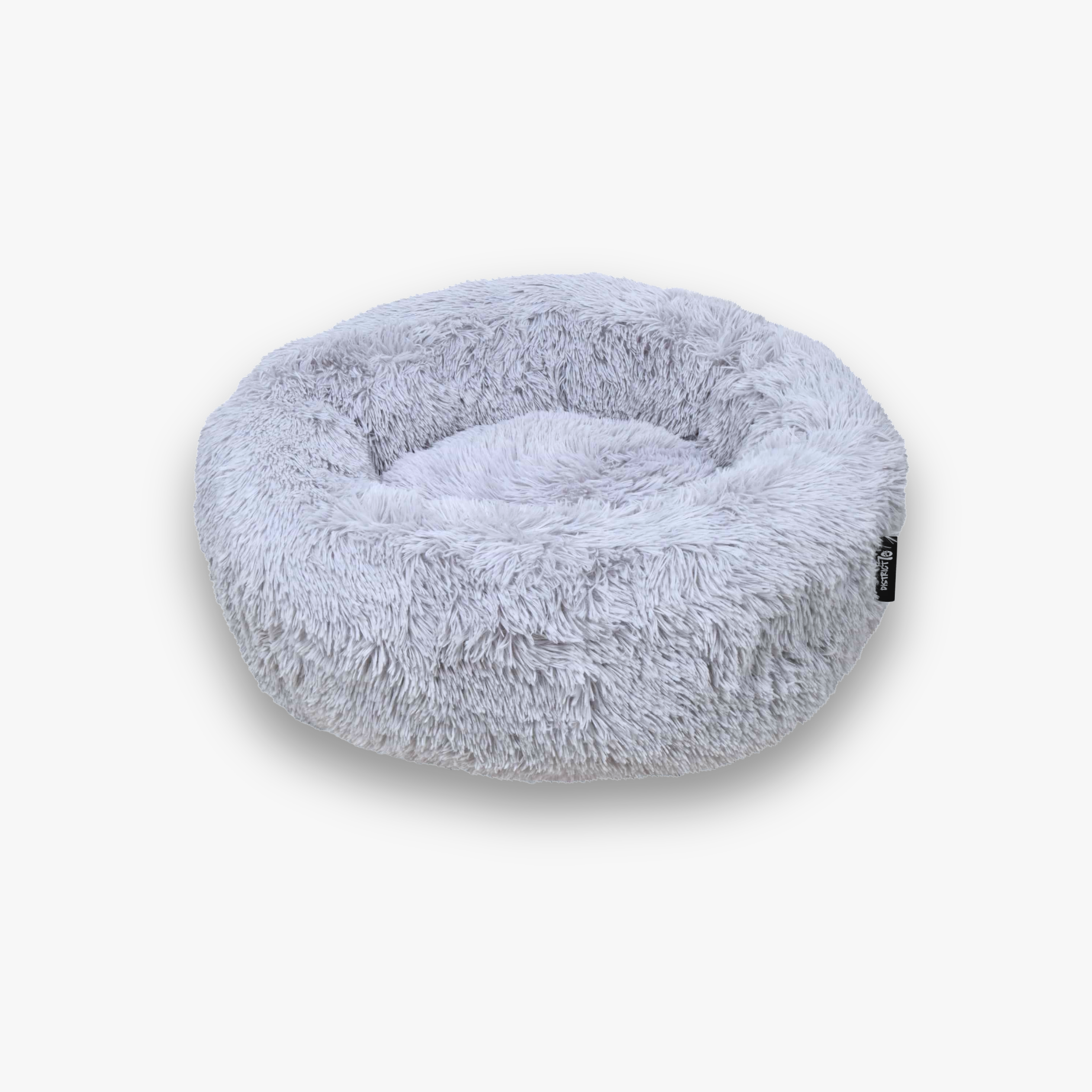 Hundebett 'Fuzz Hellgrau'