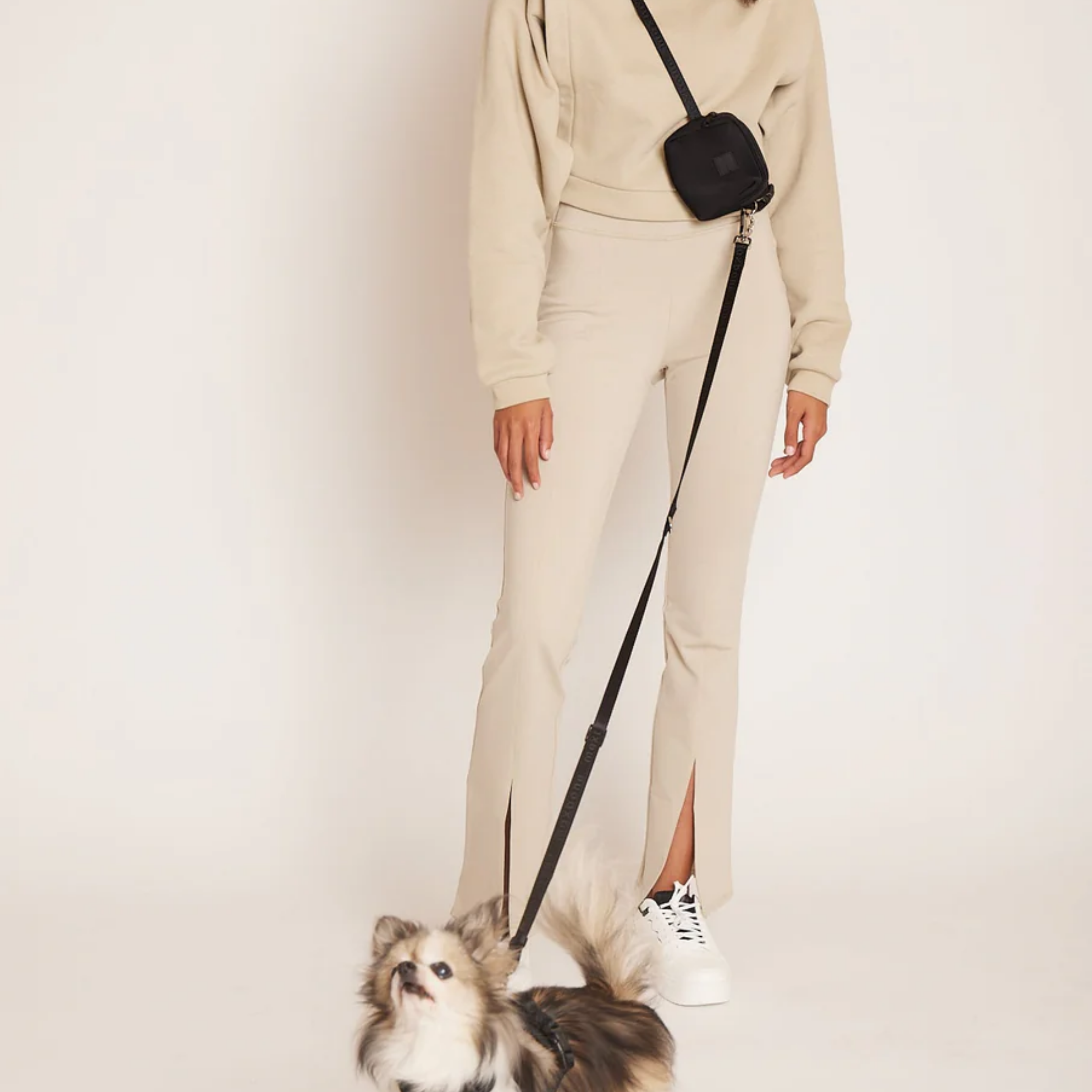 Leine Handsfree 'Mini GO!' - Schwarz