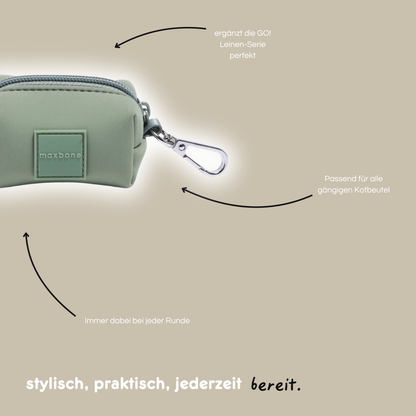Kotbeutelhalter 'GO!' - Sage