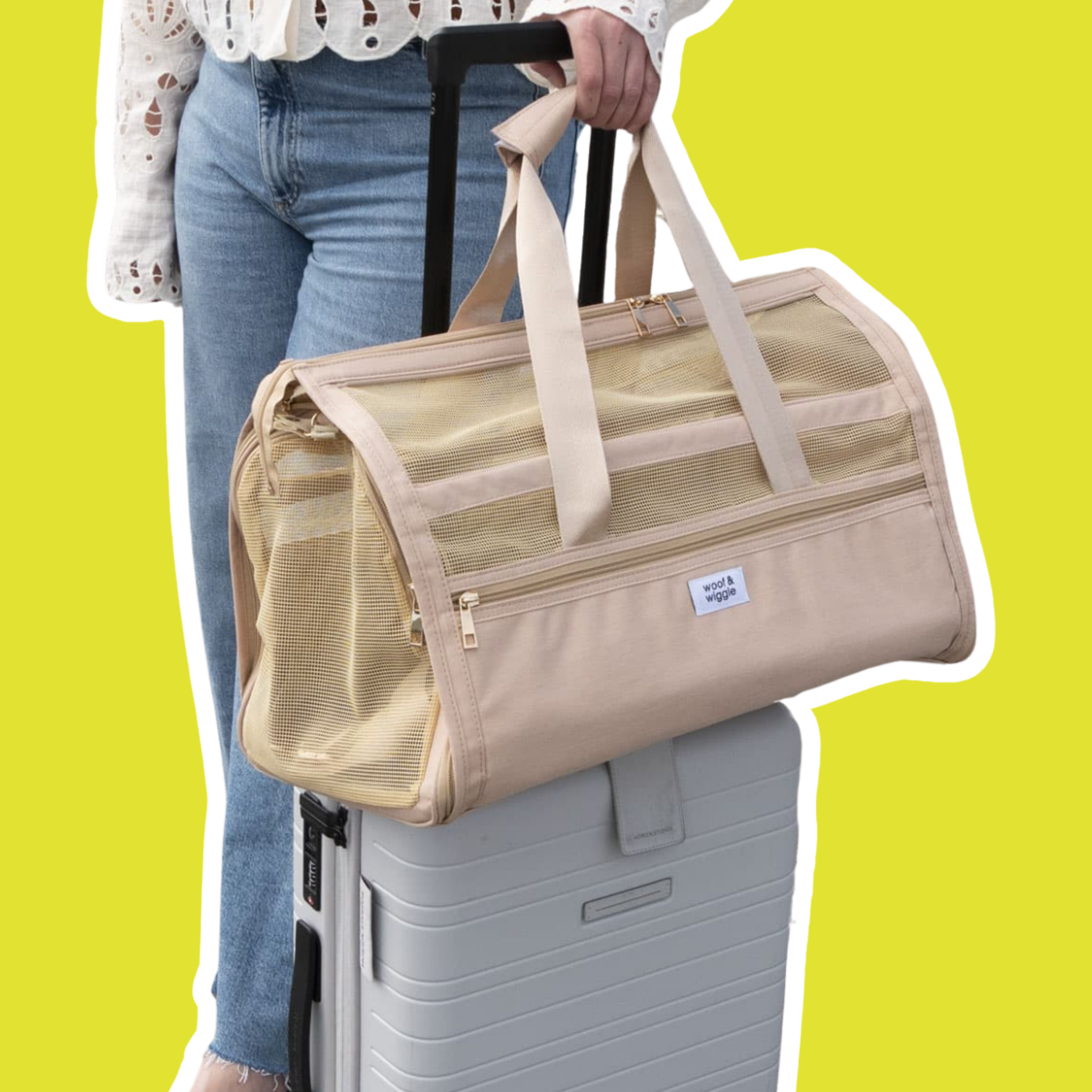 Reise- und Flugtasche 'Sand'