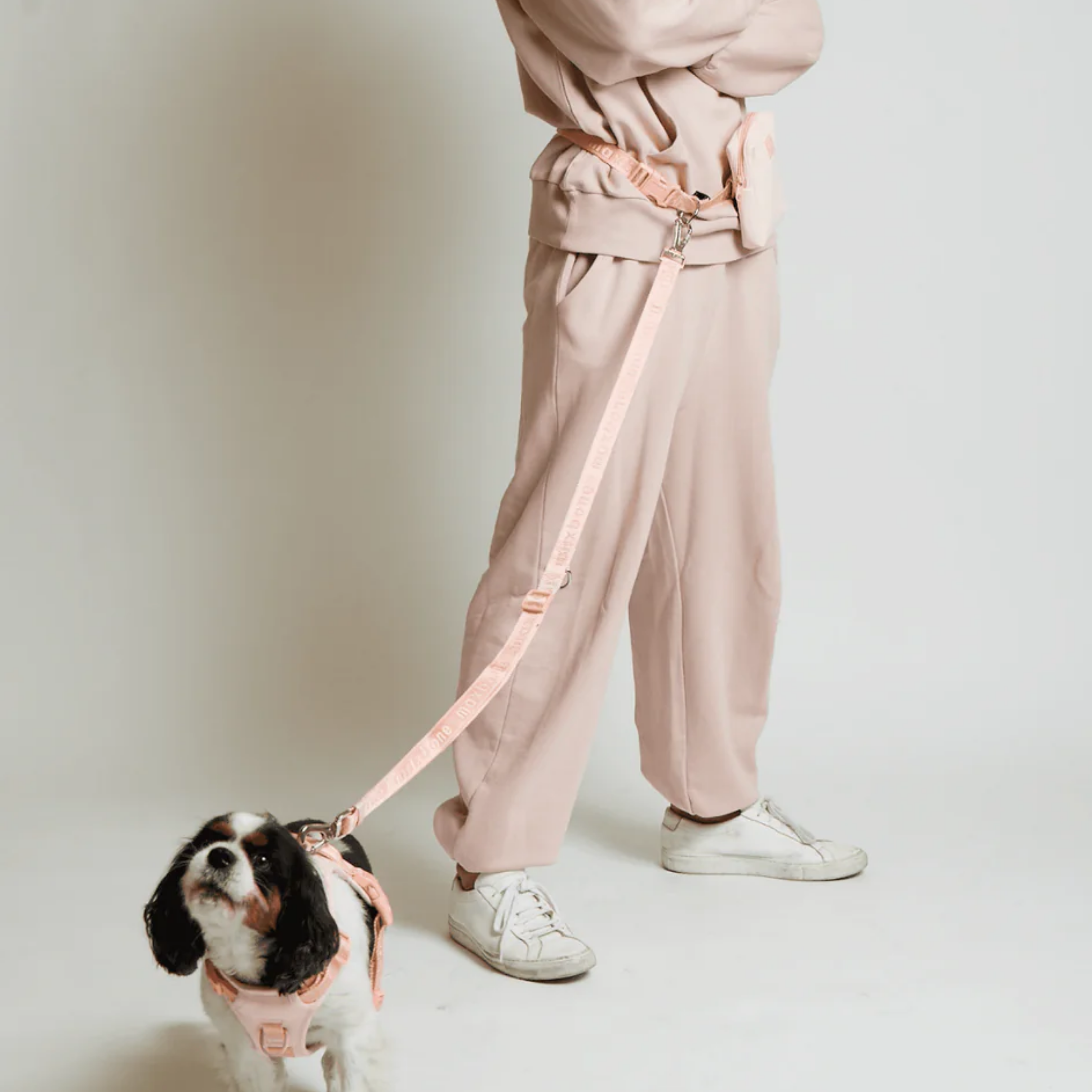 Leine Handsfree 'GO!' - Peach