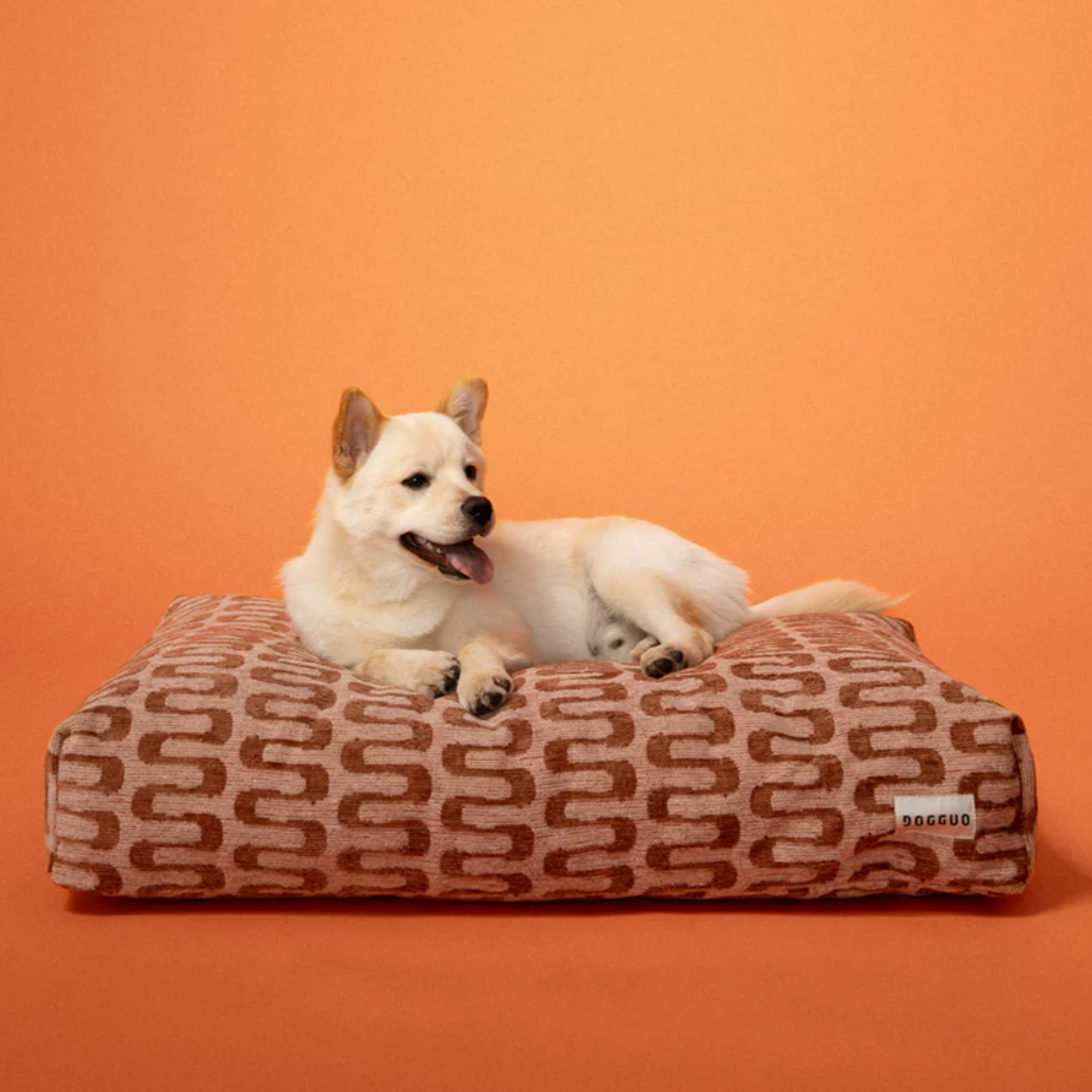 Hundebett 'Retro Wave Beige'