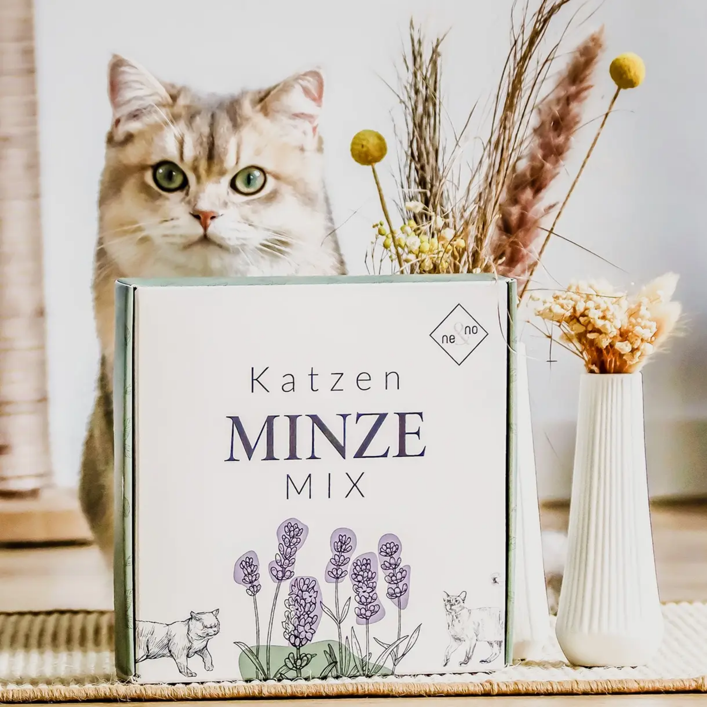 Katzenkräuter Mix - 3er Set