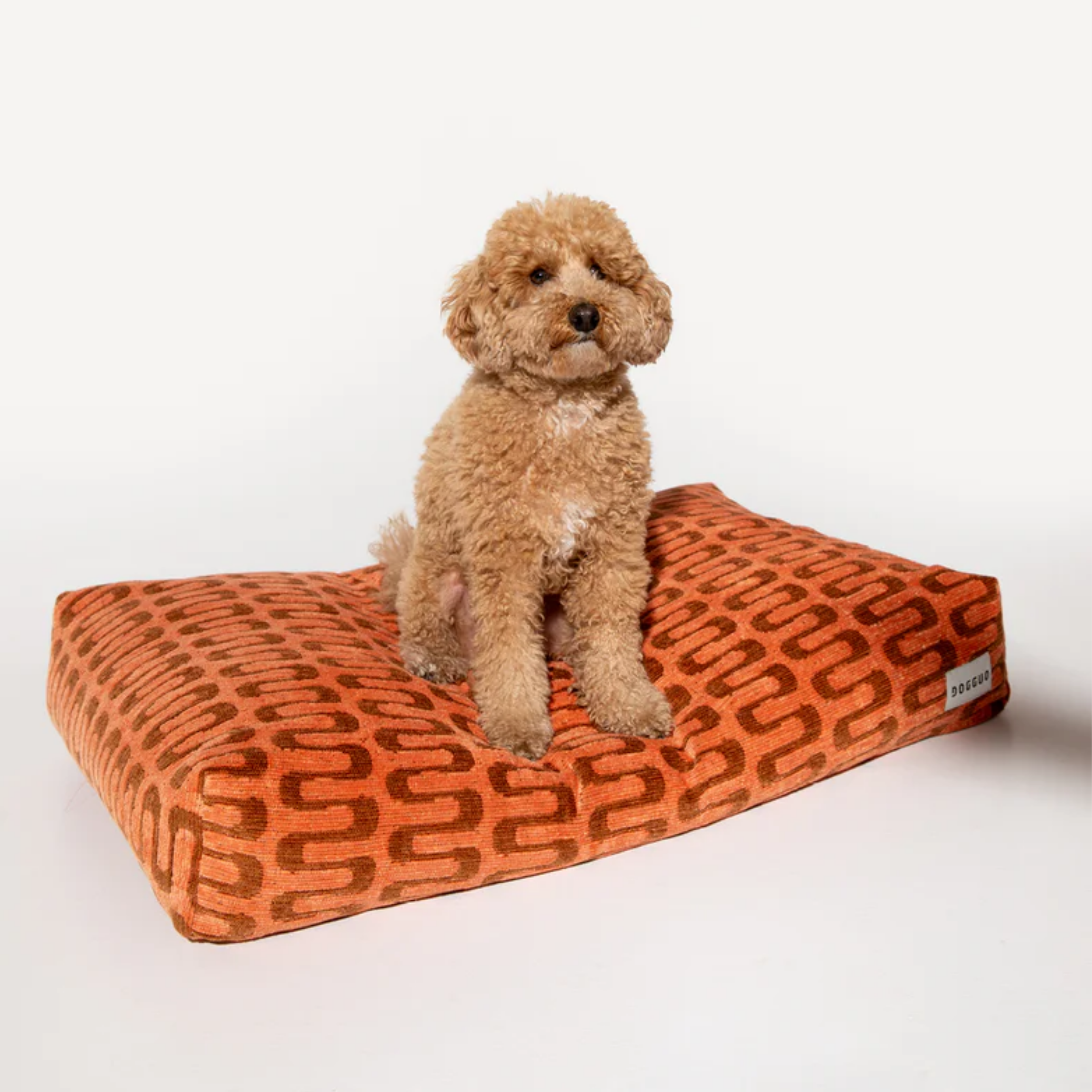 Hundebett 'Retro Wave Apricot'