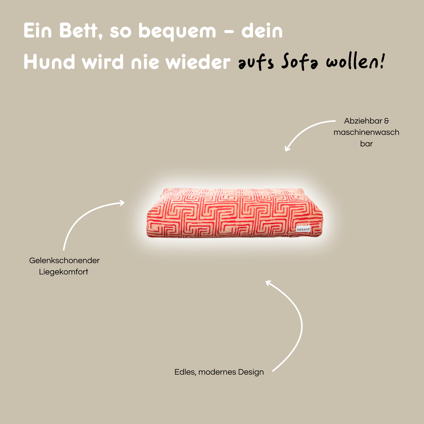 Hundebett 'Maze'