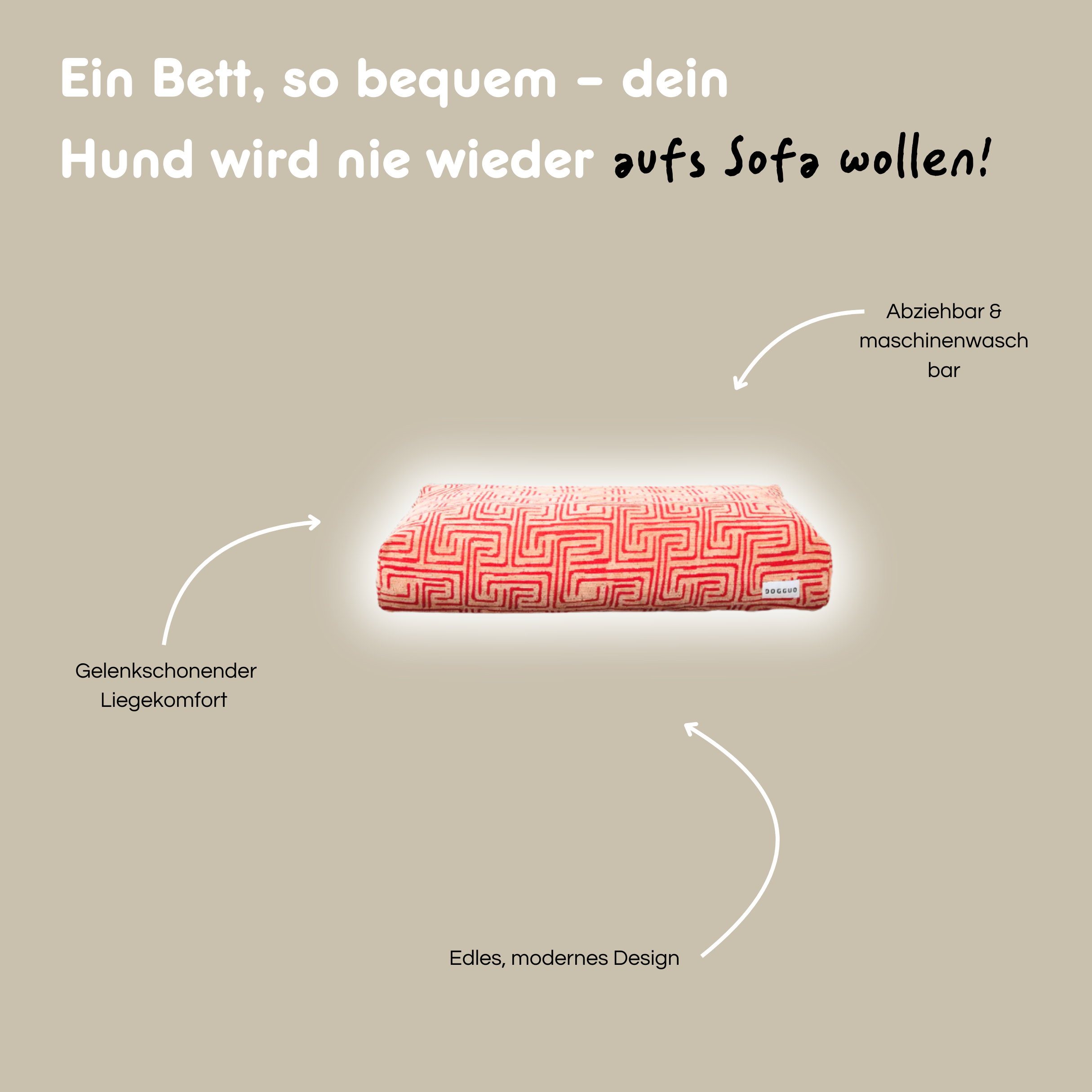 Hundebett 'Maze'