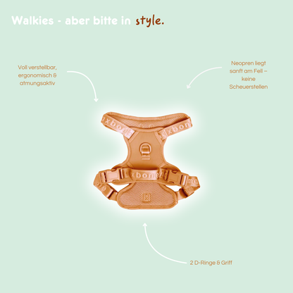 Geschirr 'EASY FIT' - Camel