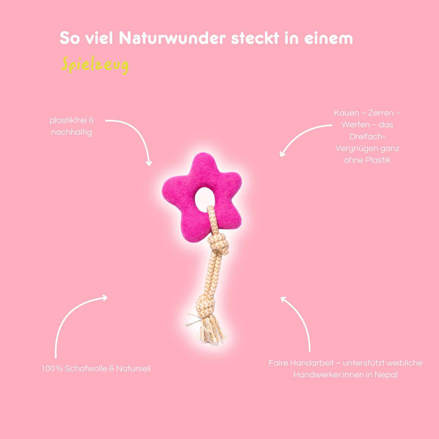 Filzspielzeug 'Pullin’ Posies'
