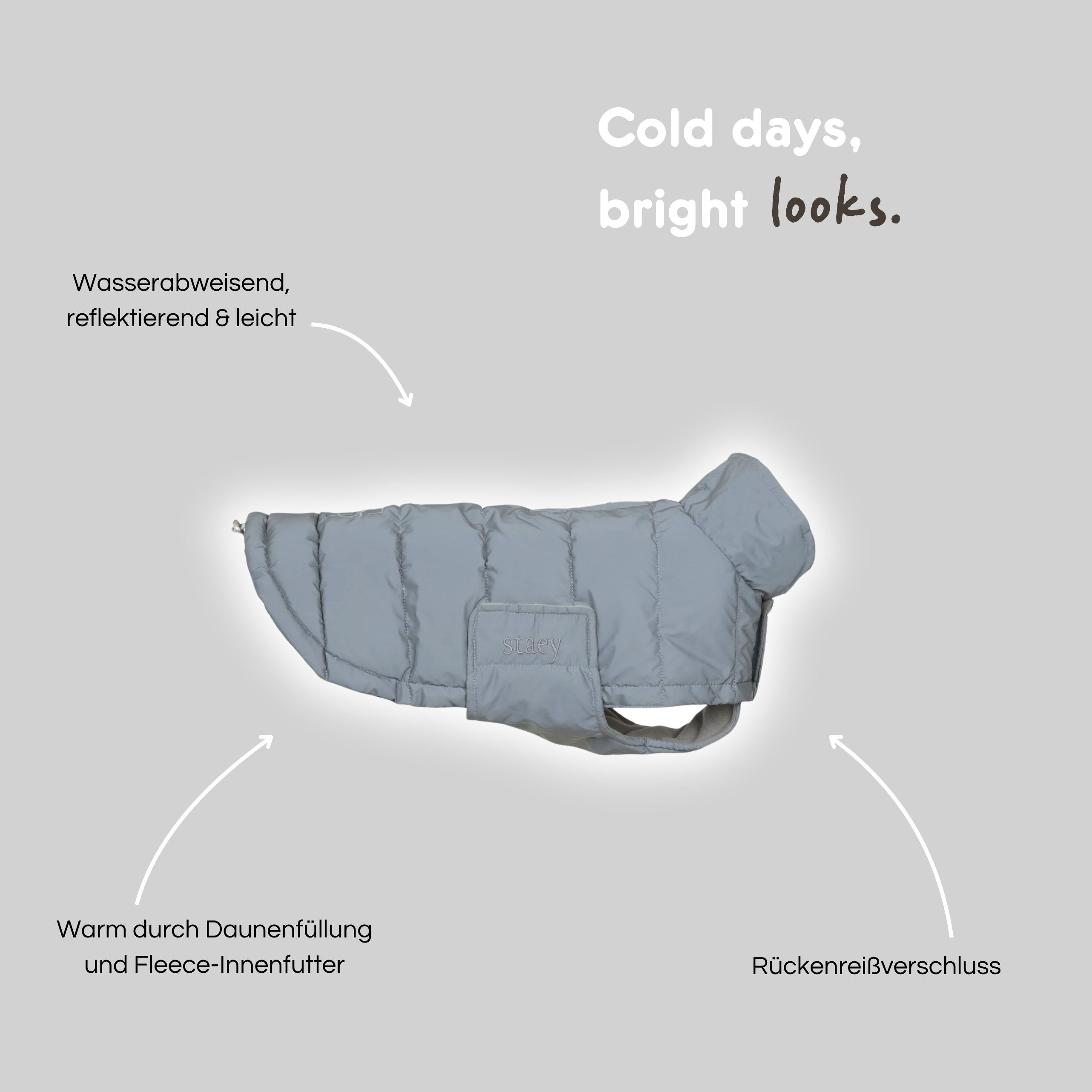 Hundemantel 'Nora Reflekt'