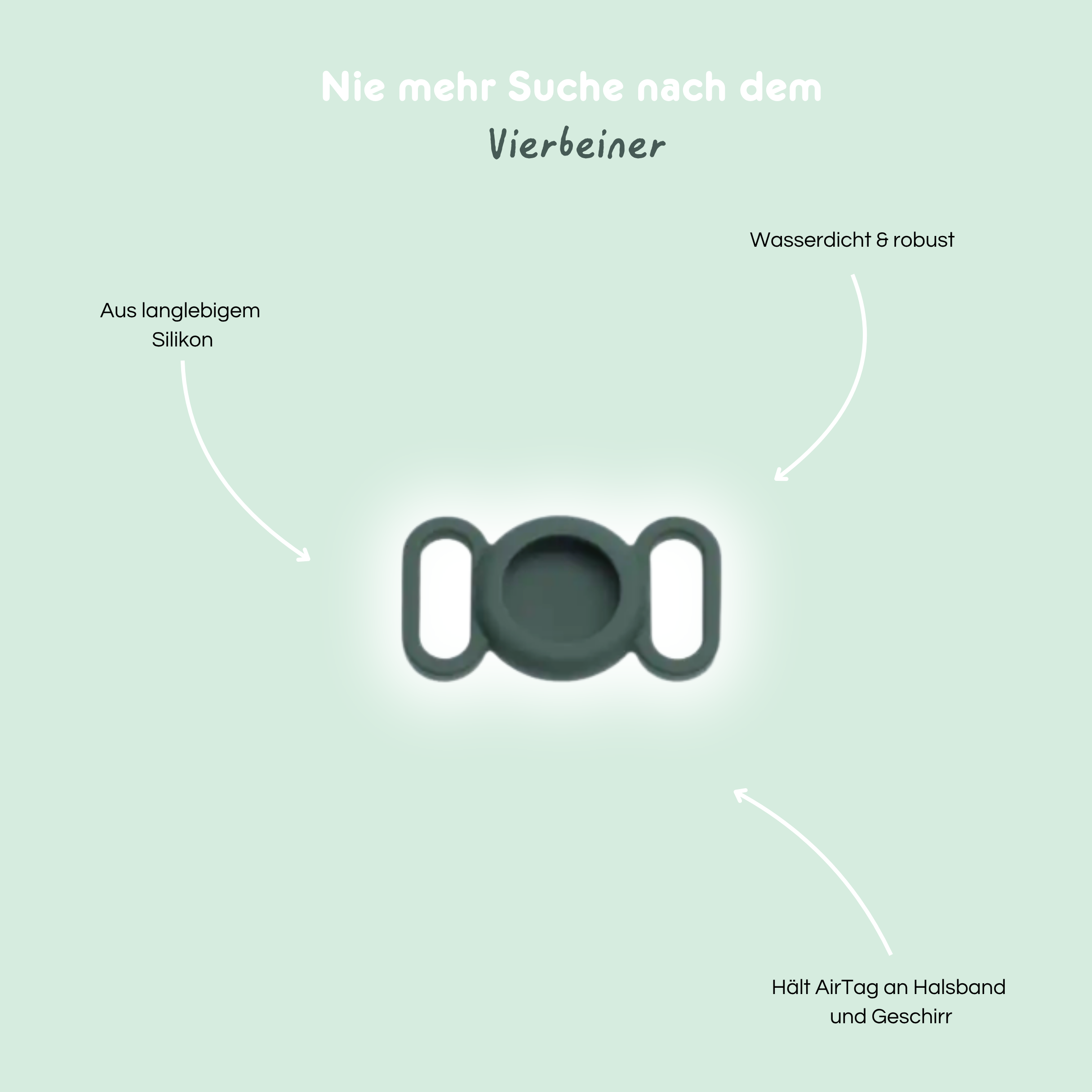 Halsbandhülle für AirTag