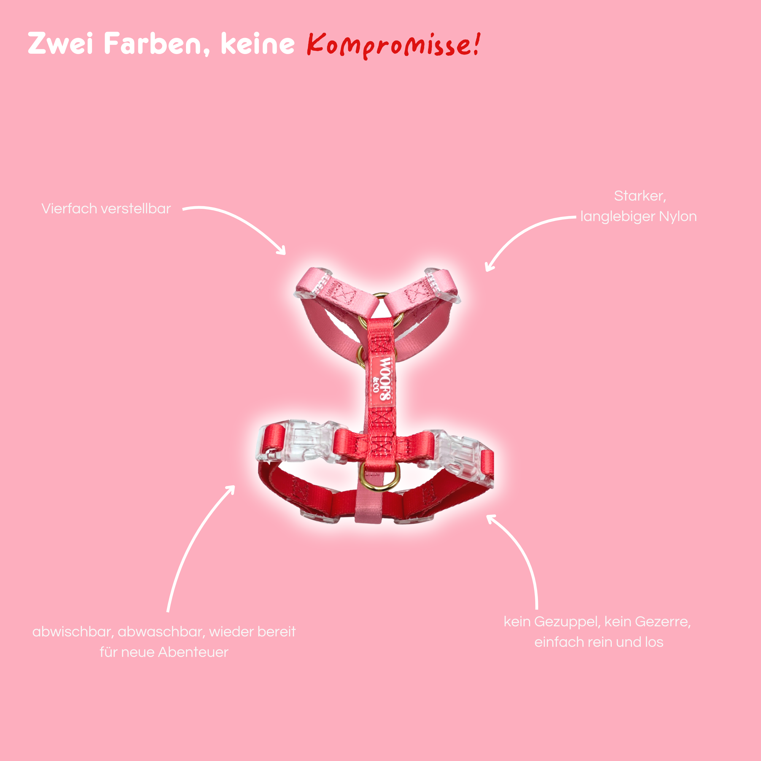 Geschirr 'Duo Blush'