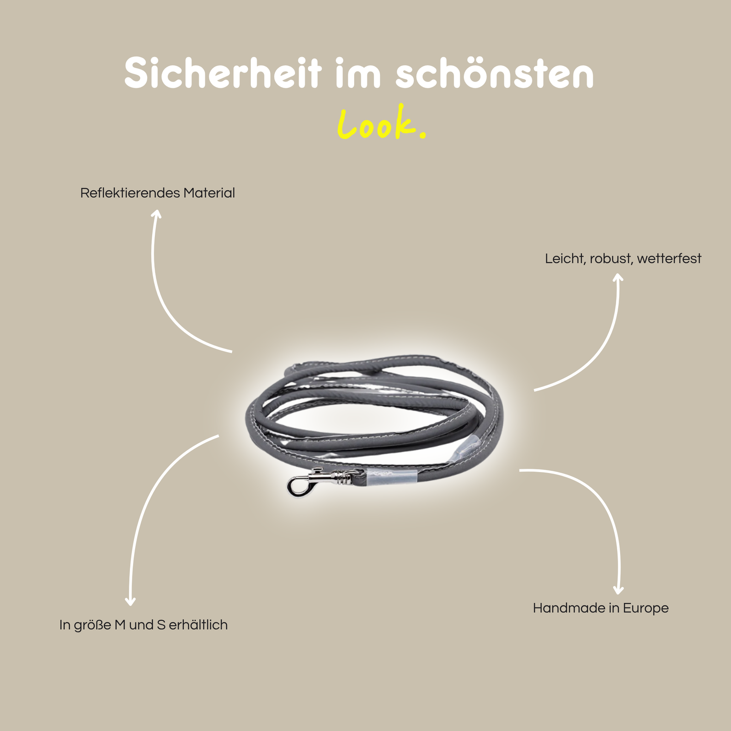Leine 'Reflekt' (S)