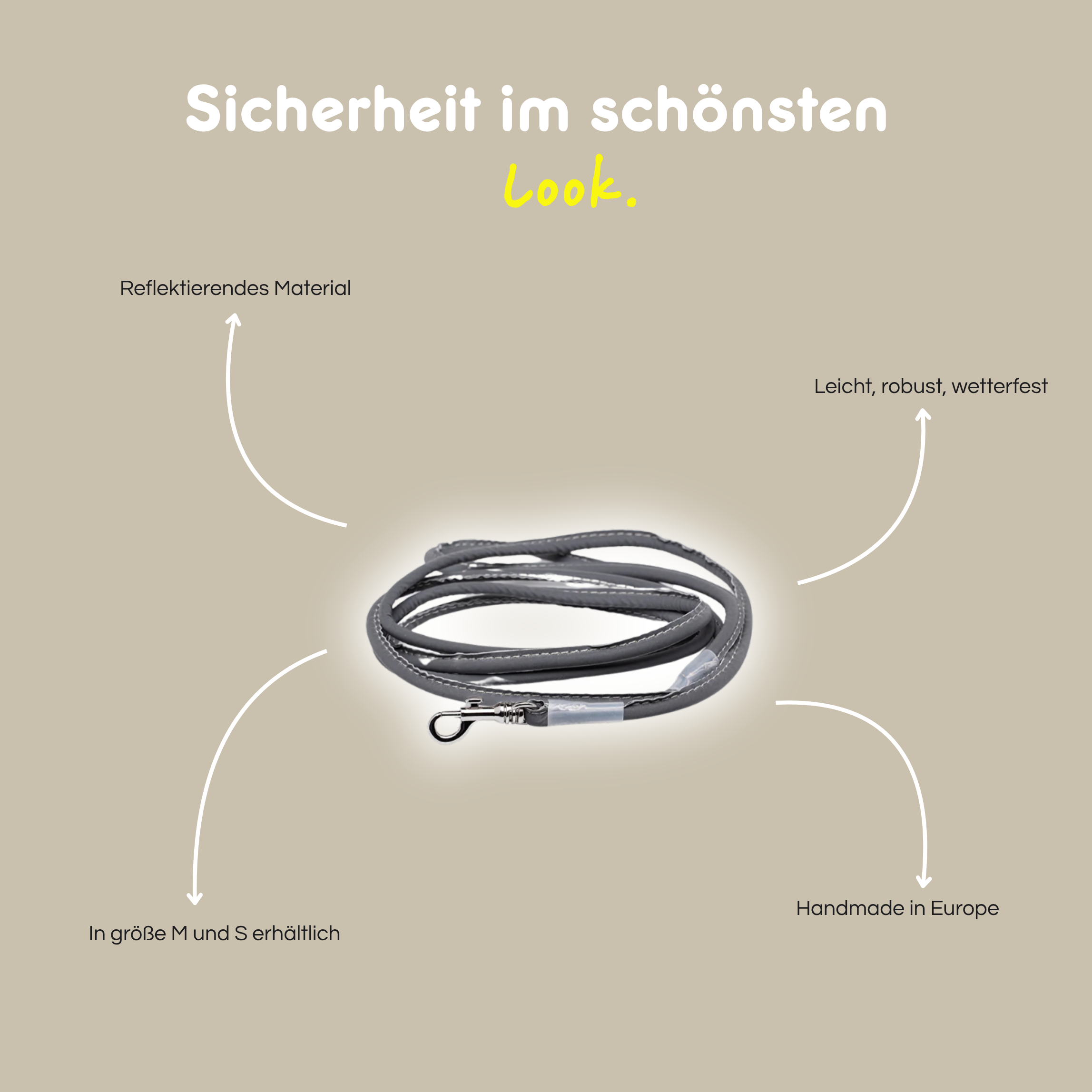 Leine 'Reflekt' (S)