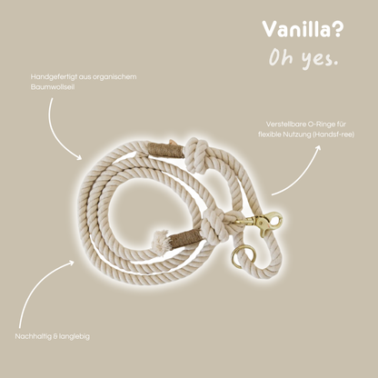 Hands-Free Leine 'Vanilla Cream'