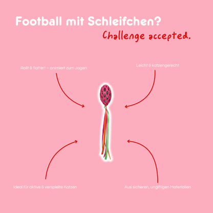 Football mit Bändern