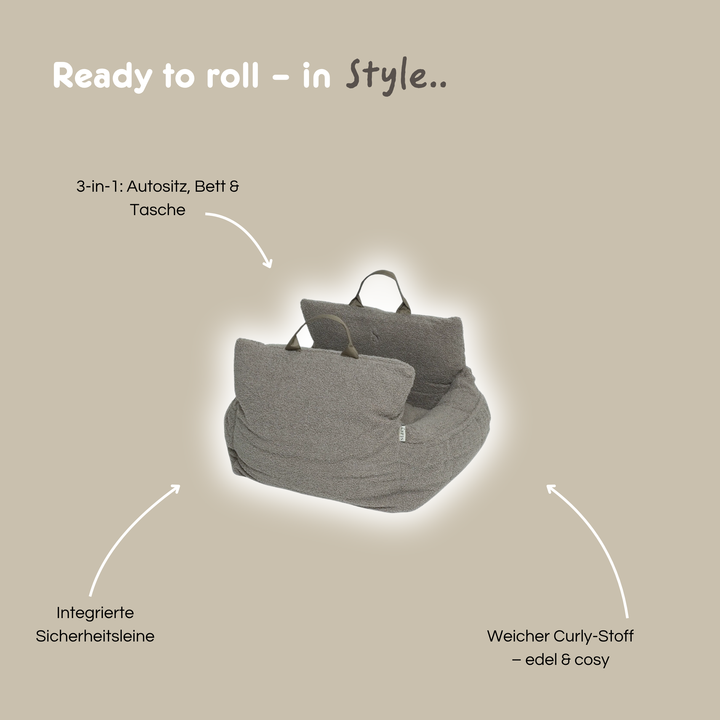 Autositz 'Lara Teddy'