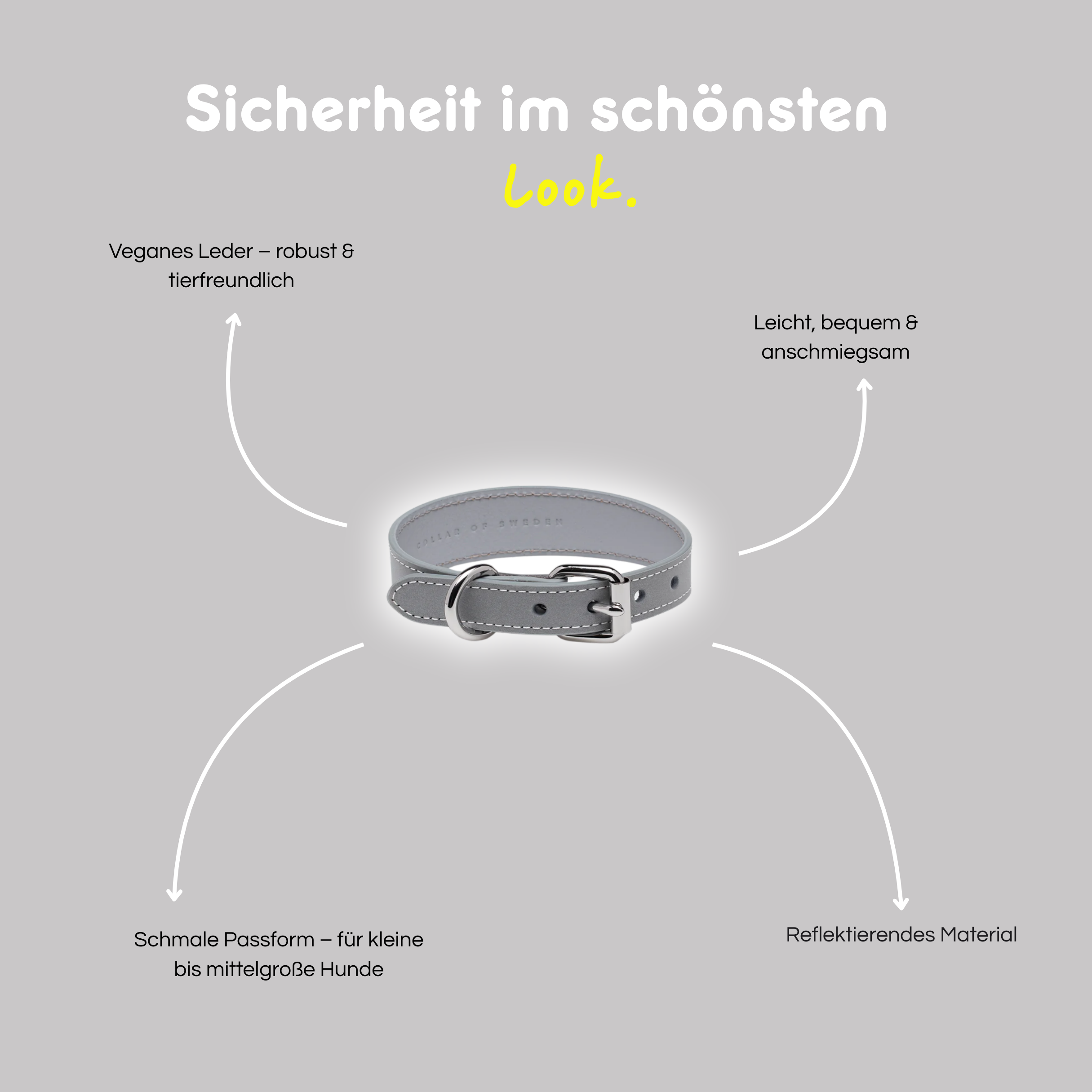 Halsband 'Reflekt'