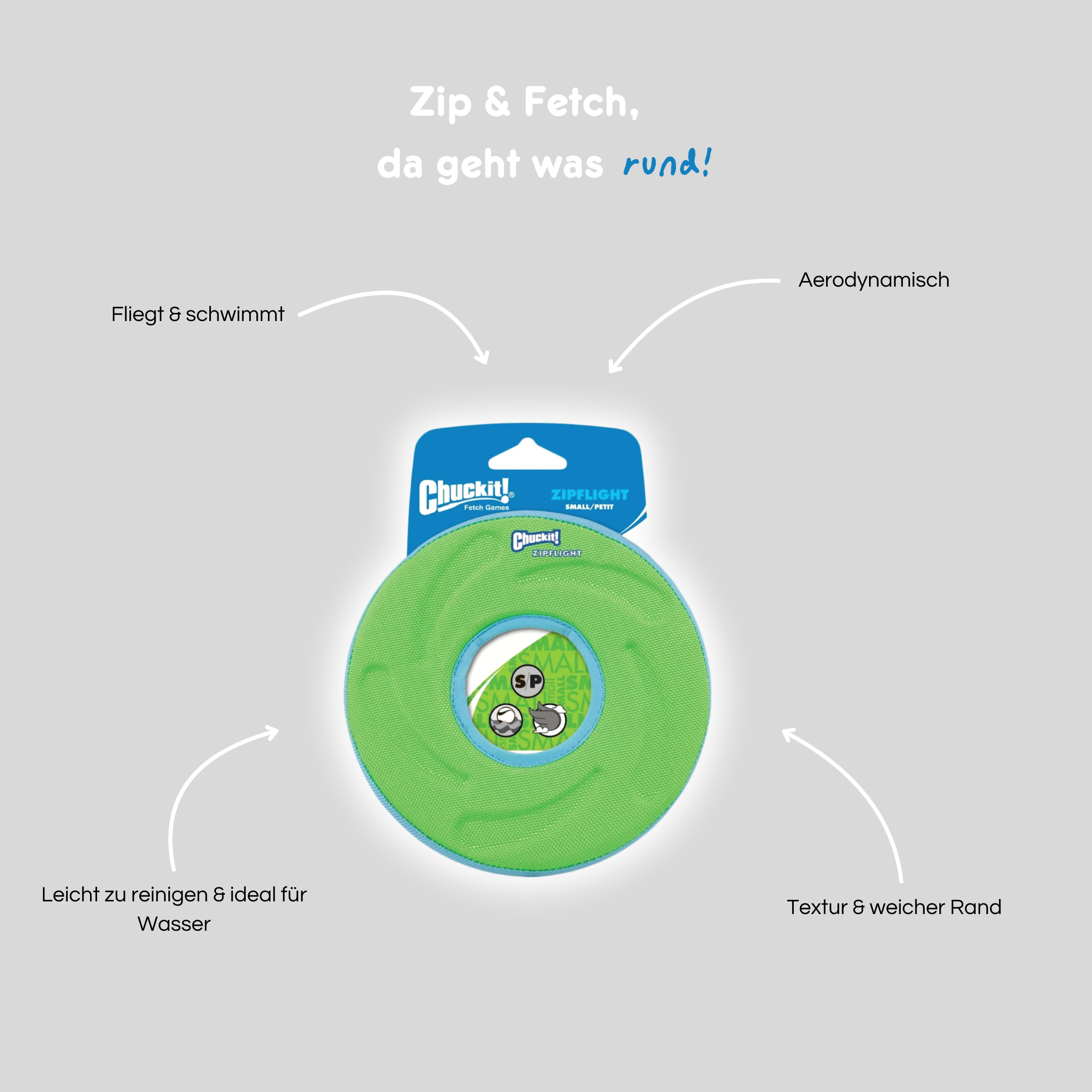 Wurfscheibe 'ZipFlight'