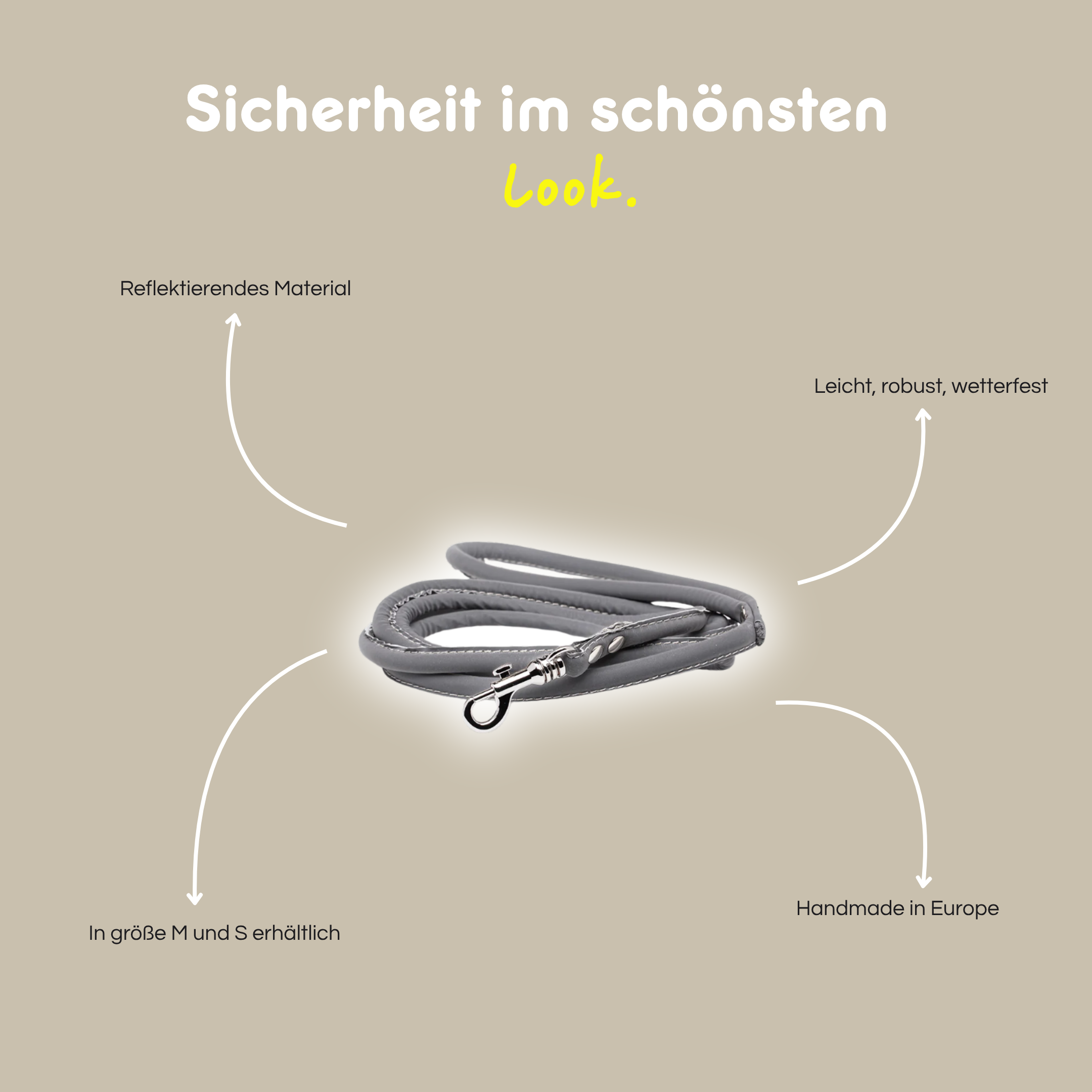 Leine 'Reflekt' (M)
