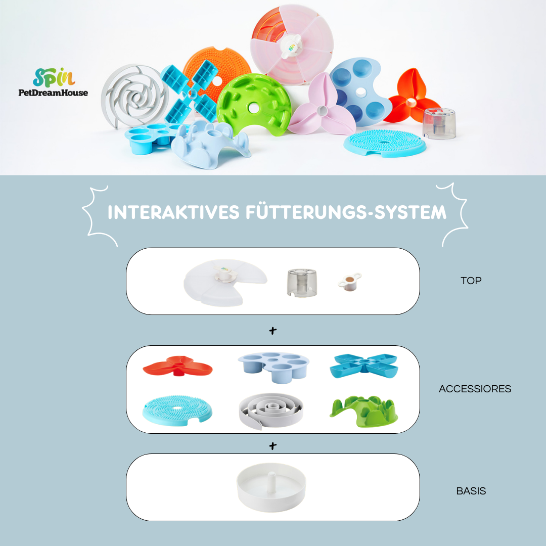 SPIN interaktiver Futternapf 'UFO Maze'