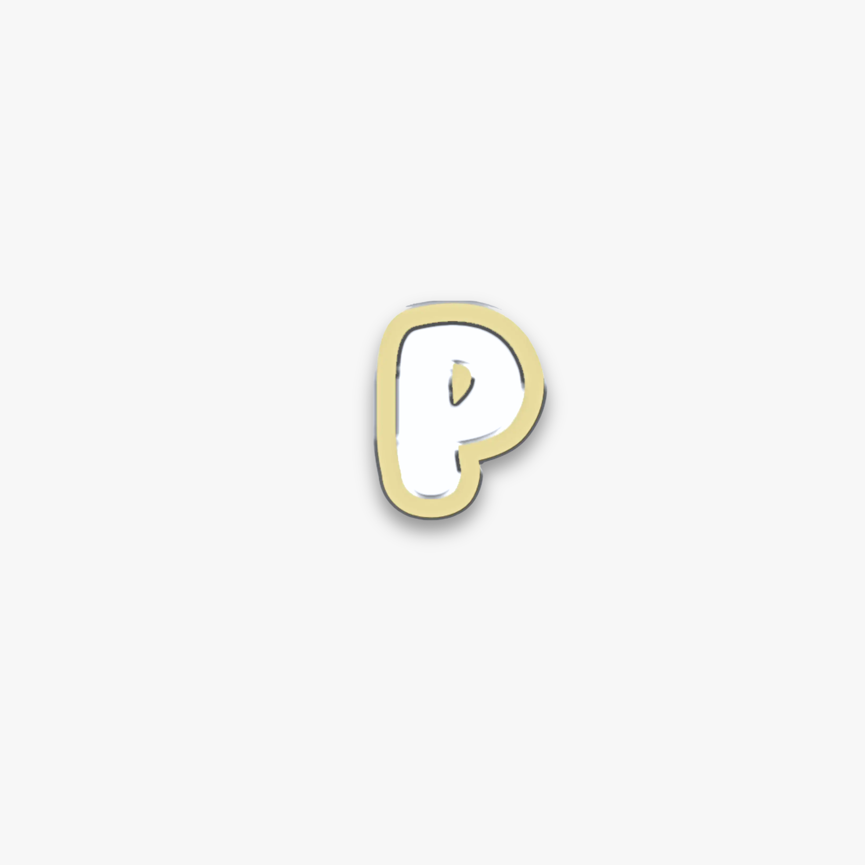Moodies Charm 'P'
