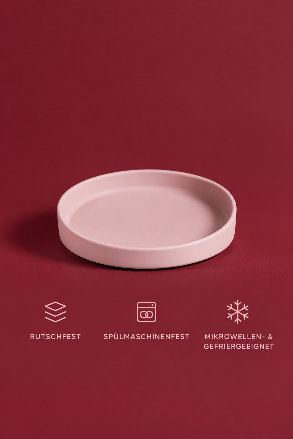 Silikon-Futternapf - niedrig